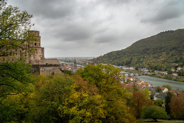 Fototapeta na wymiar Ausblick Heidelberg