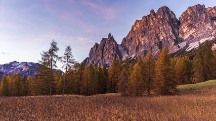 autumn in the mountains