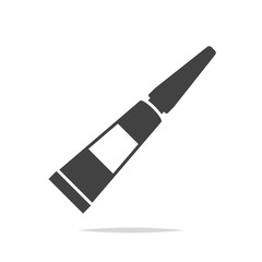 Super glue icon vector isolated