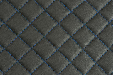 Fototapeta premium texture leather stitched with thread