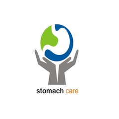 stomach care logo design