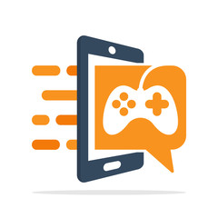 Vector illustration icon with the concept of accessing game tricks information via a mobile application
