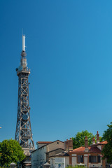Obraz premium Metallic tower of Fourviere in Lyon