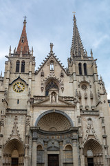 Fototapeta na wymiar Saint-Nizier church in Lyon