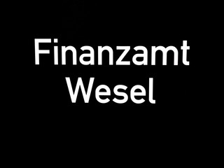 Finanzamt - Briefkastenschild
