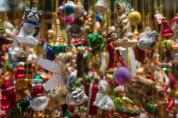 Weihnachtliche Baumdekoration