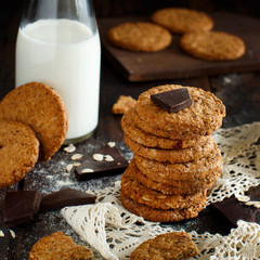 Homemade oatmeal cookies