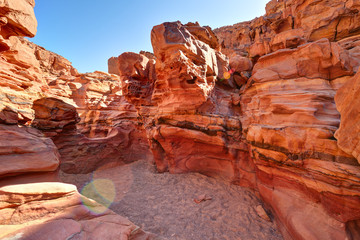 Obraz premium Coloured Canyon in the Sinai desert, Egypt