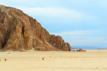 Fototapeta na wymiar Mountains in Sinai desert, Egypt