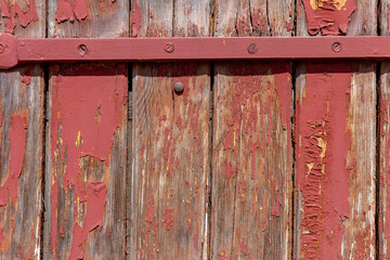 Old painted boards for use as a background