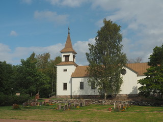 St. Jakobs Kirche auf der Insel Br&auml;nd&ouml;, Alandinseln