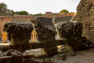 Taormina, capitals of the greek theater