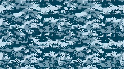 texture military camouflage repeats seamless special force print blue - obrazy, fototapety, plakaty