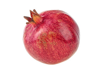 Pomegranate isolated on white background