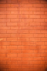 Fototapeta premium Vintage orange brick wall