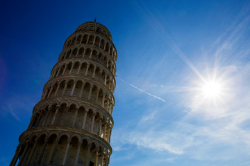 Pisa leaning tower