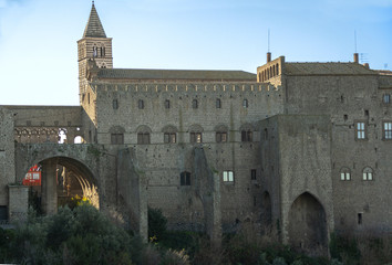 medieval building at Viterbo