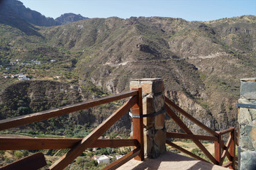 Fototapeta na wymiar Gebirge bei Tejeda - Gran Canaria