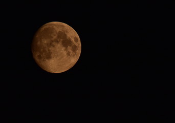 Blood Moon during Lunar Eclipse