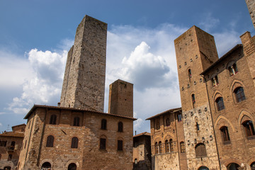 Fototapeta premium The Tuscan towers