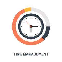 Time Management icon concept