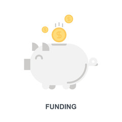 Funding icon concept