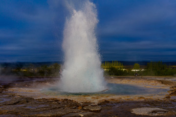 Iceland geyser - Hot Springs 