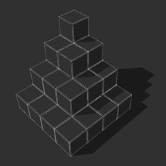 cubic steps