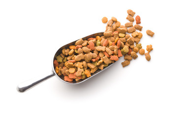 Dry pet food.