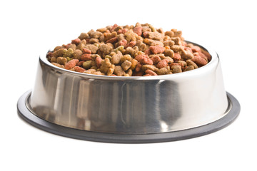 Dry pet food.