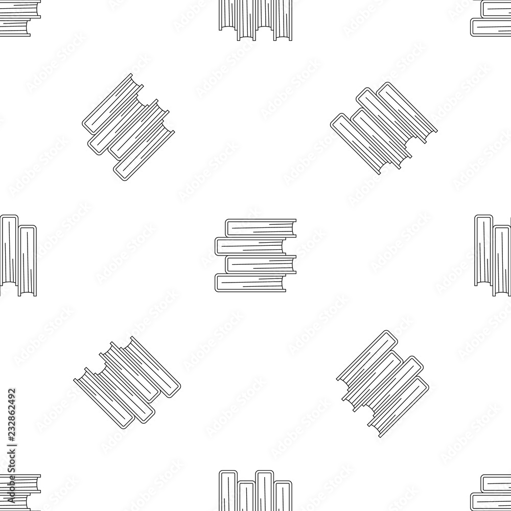 Poster library pattern seamless vector repeat geometric for any web design