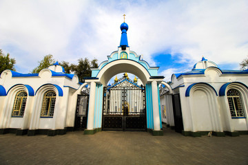 eglise Ortodoxe bleu bishkek Kirghizistan, Kirghizstan