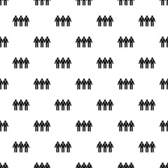 Community pattern seamless vector repeat geometric for any web design