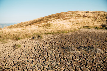 dry land, water shortages