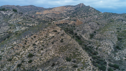 Roks and mountains from drone wives 