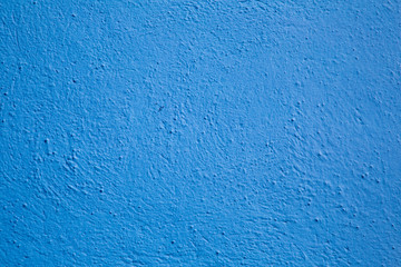 Blaue verputzte Wand (Wandputz)
