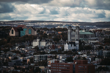 Fototapeta premium View of Downtown St. John's, Newfoundland