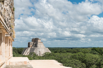 Uxmal, Pyramiden, Maya, Mexiko