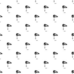 Mixer kitchen pattern vector seamless repeating for any web design