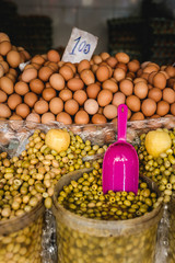 Food stalls on the street