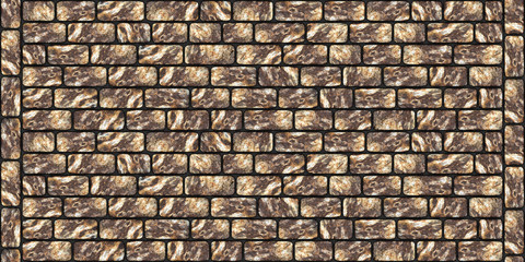 Naklejka premium Pavement texture of regularly smooth stones 0025