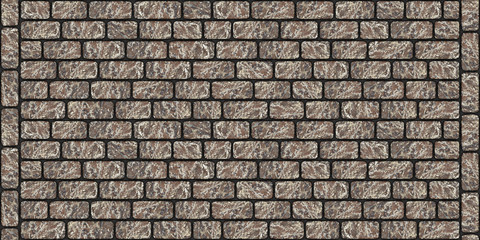 Pavement texture of regularly smooth stones 0024