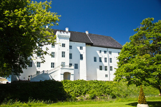 beautiful Castle of Dragsholm Nothern Zeland, Denmark.