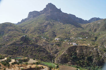 Fototapeta na wymiar Umgebung von Tejeda - Gran Canaria