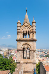 Fototapeta na wymiar Palermo, Palermo, Sicily, ITALY - August, 2018:Cathedral Santa Vergine Maria Assunta of Palermo