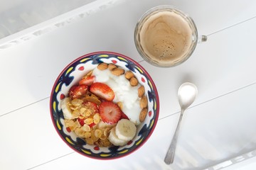 Healthy and nutritious breakfast