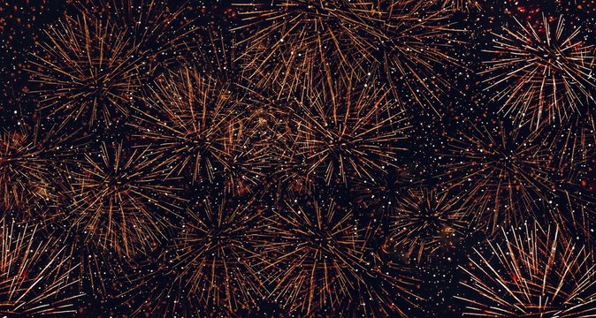 Feuerwerk, Silvester