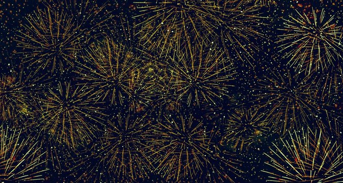 Feuerwerk, Silvester