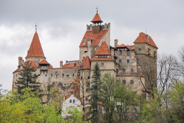 Fototapeta na wymiar Bran castle in Romania