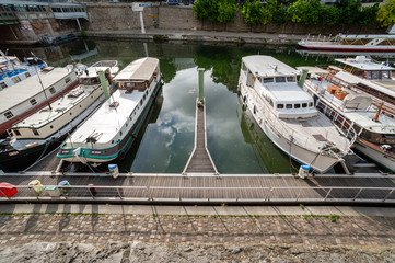 Obraz premium Paris - Bassin de l'Arsenal